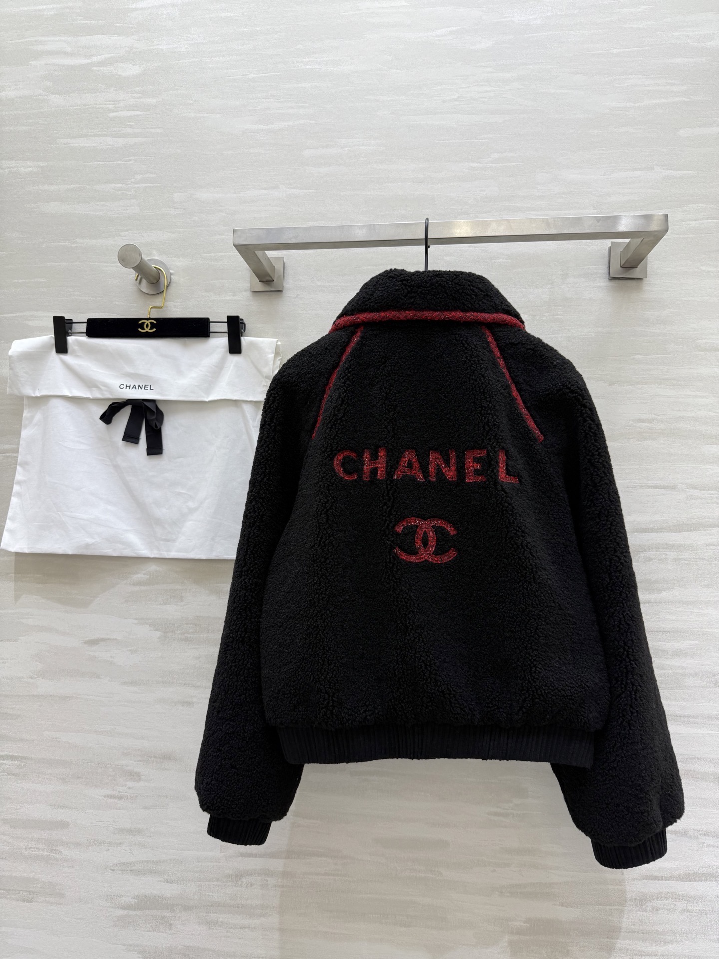 Chanel 샤넬 양털 카라 자켓 재킷 의류