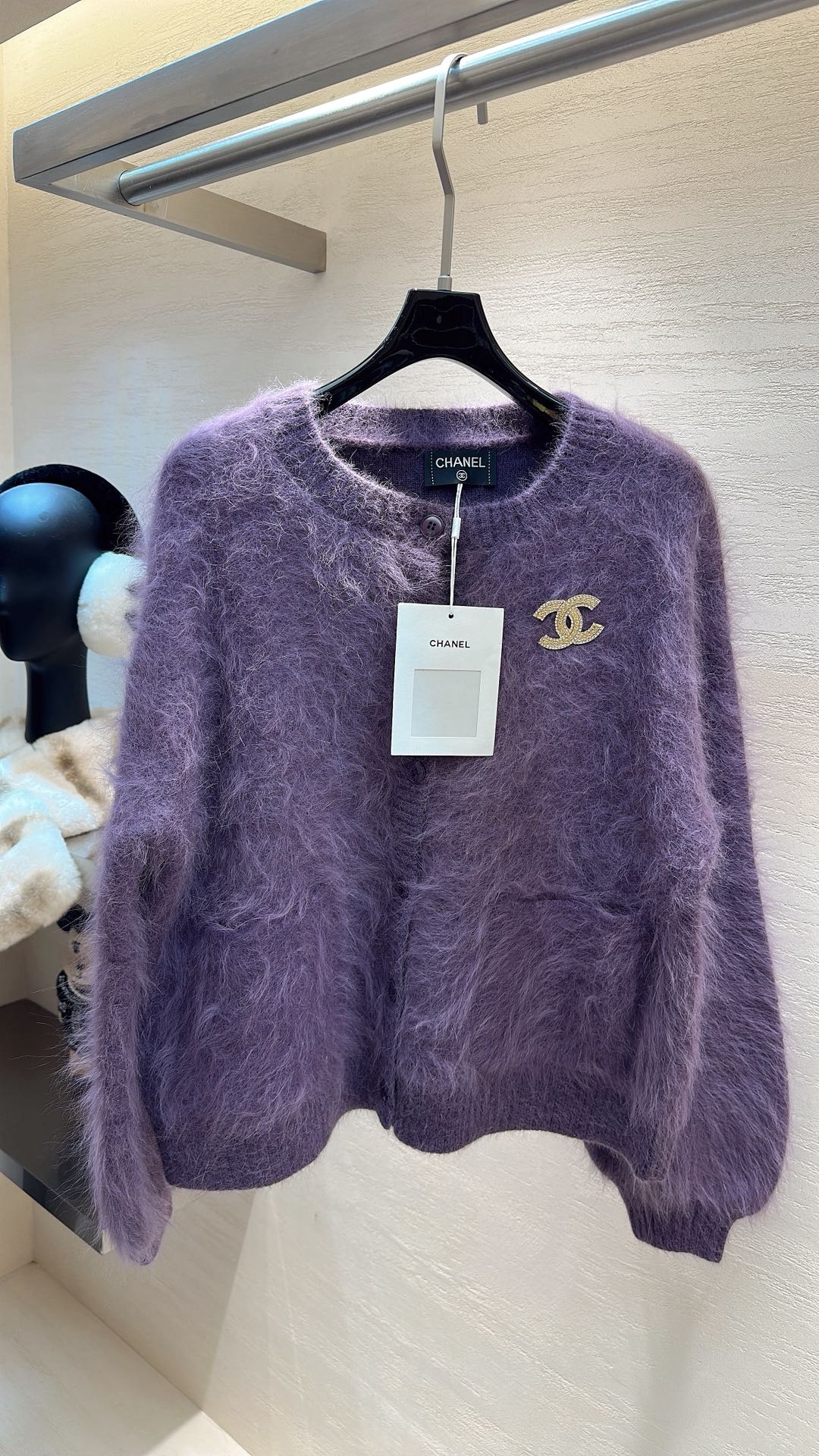 Chanel 샤넬 밍크 니트 가디건 의류