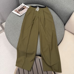 Loewe 로에베 가죽 벨트 디테일 일자 팬츠 바지 의류