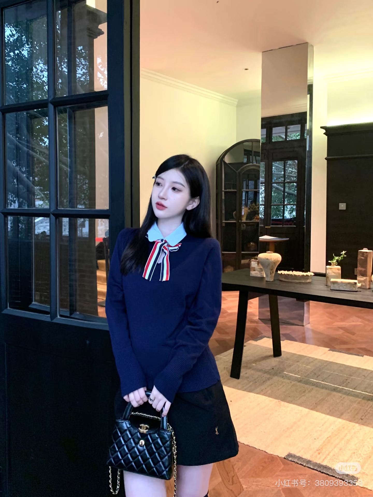 THOM BROWN TB 톰브라운 배색 니트 의류