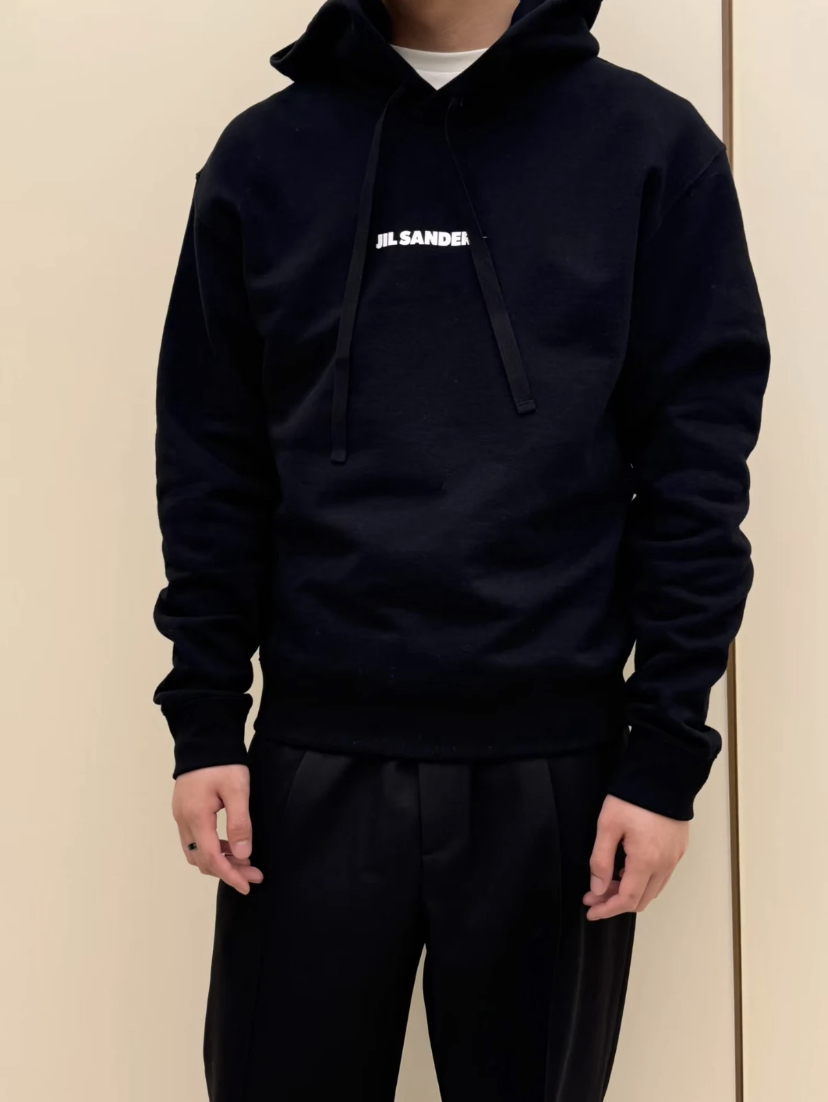 Jil Sander 질샌더 로고 후드티 의류