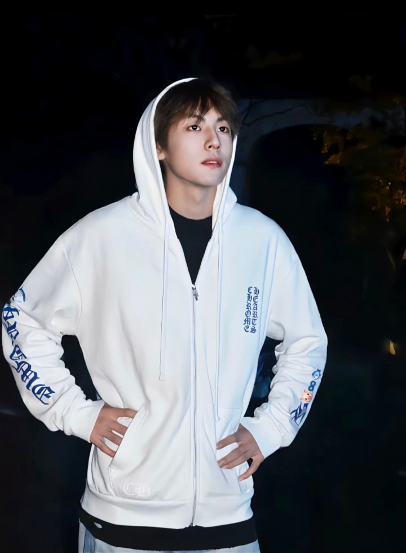 Chrome Hearts 크롬하츠 레터링 후드 집업 의류