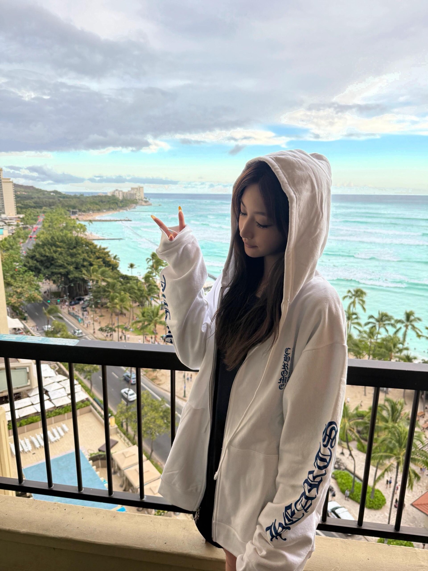 Chrome Hearts 크롬하츠 레터링 후드 집업 의류