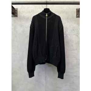 VERSACE 베르사체 하이넥 집업 니트 자켓 재킷 의류