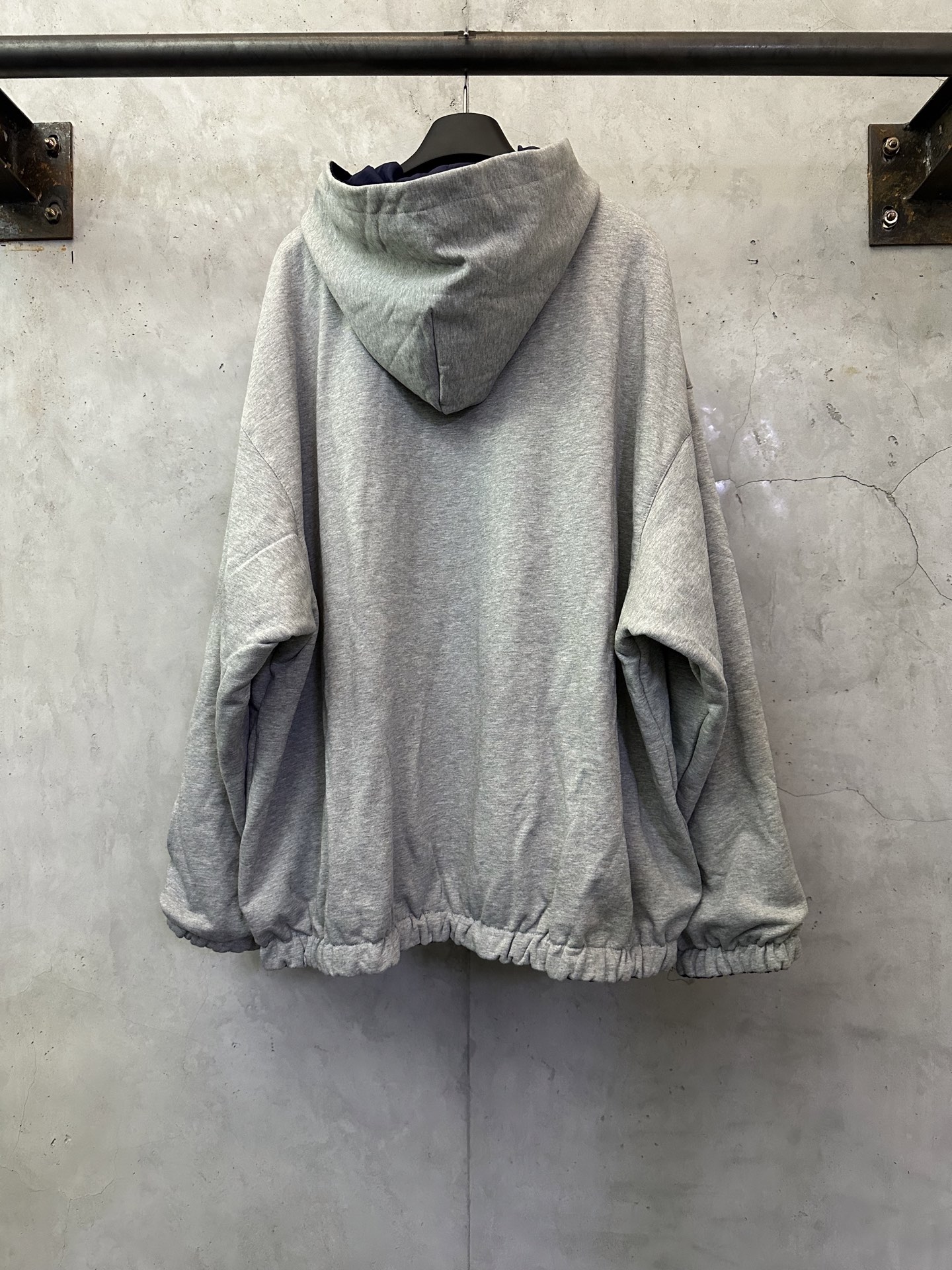 Balenciaga 발렌시아가 그레이블루 리버시블 후드 집업 자켓 재킷 의류