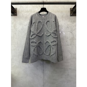 LOEWE Anagram 로에베 아나그램 케이블 니트 의류