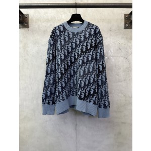 DIOR 디올 자카드 올오버 니트 풀오버 의류