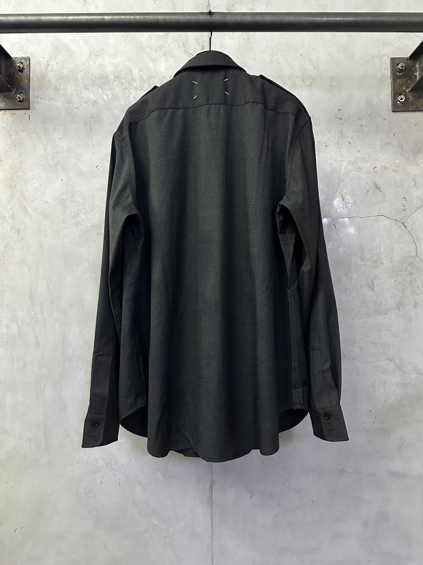 Maison Margiela 메종 마르지엘라 MM6 스티치 디테일 울 셔츠 의류