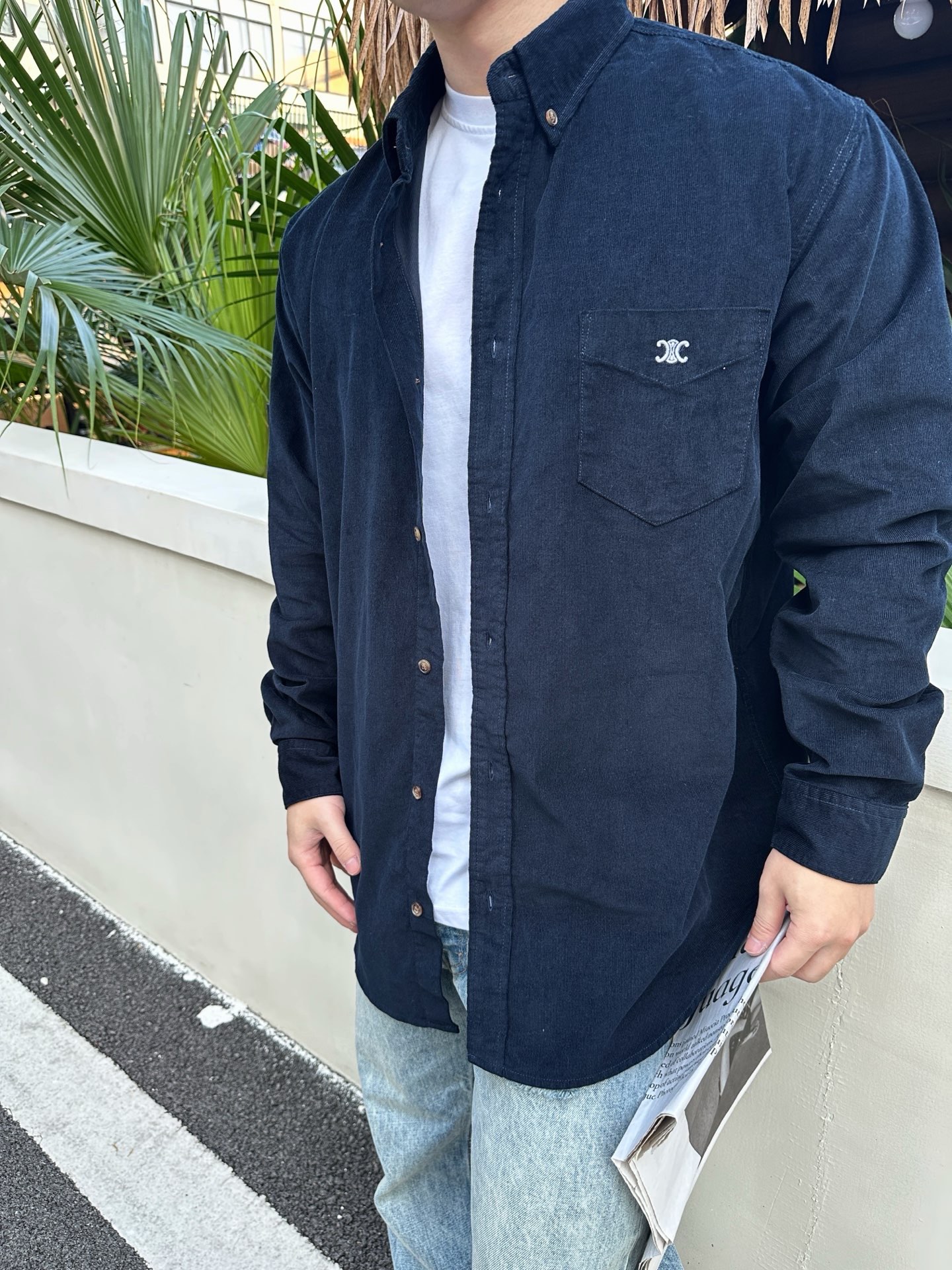 Celine 셀린느 로고 자수 셔츠 의류