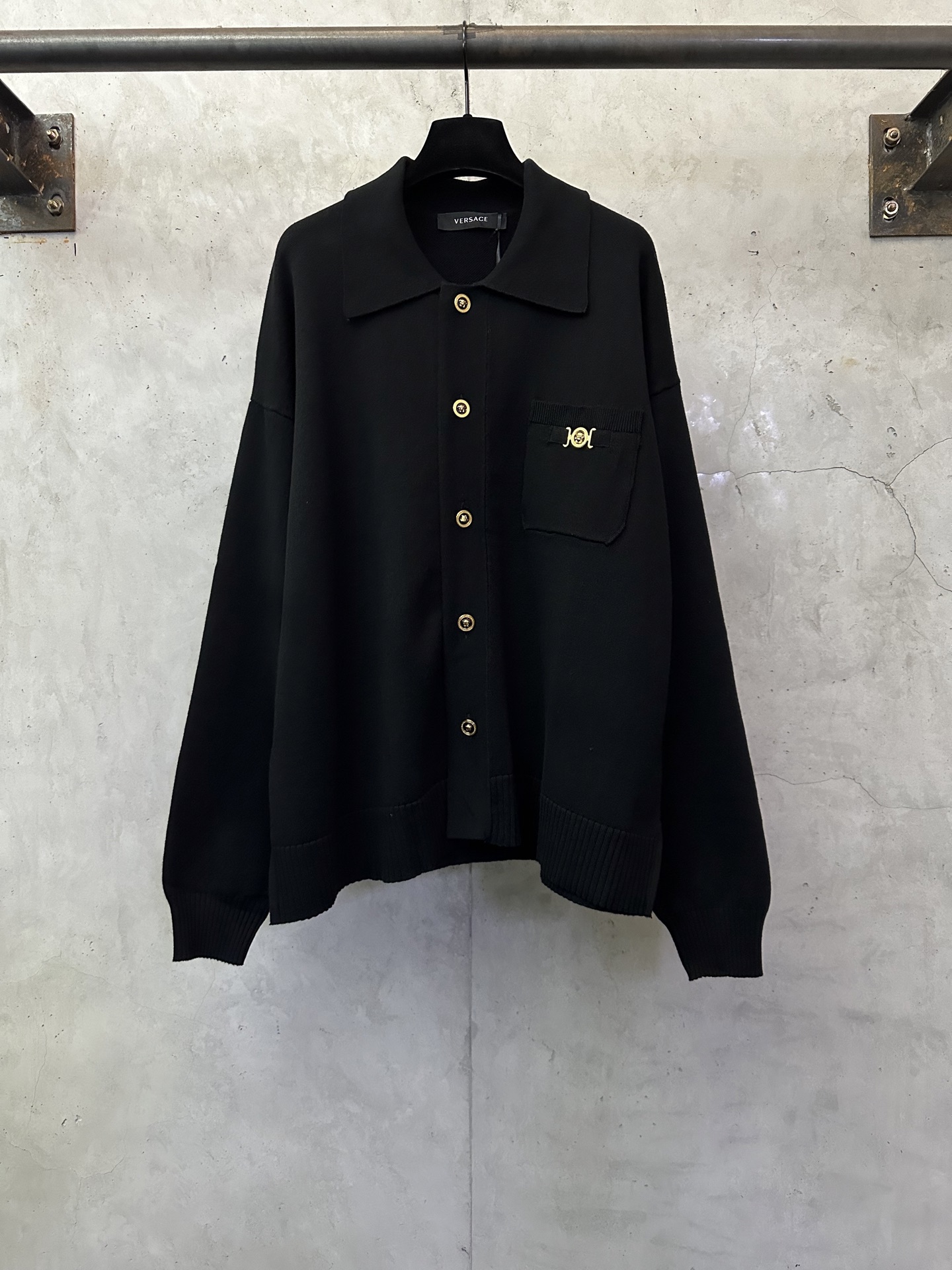 VERSACE 베르사체 버튼 가디건 니트 의류