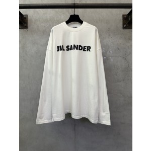 Jil Sander 질 샌더 클래식 로고 롱슬리브 긴팔 티셔츠 의류
