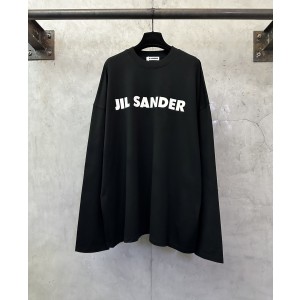 Jil Sander 질 샌더 클래식 로고 롱슬리브 긴팔 티셔츠 의류