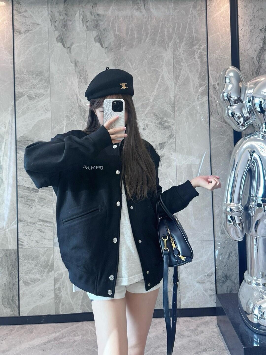 Dior CD 디올 Christian 자수 베이스볼 재킷 자켓 의류