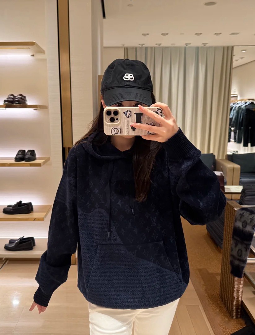 Louis Vuitton LV 루이비통 자카드 후드티 의류
