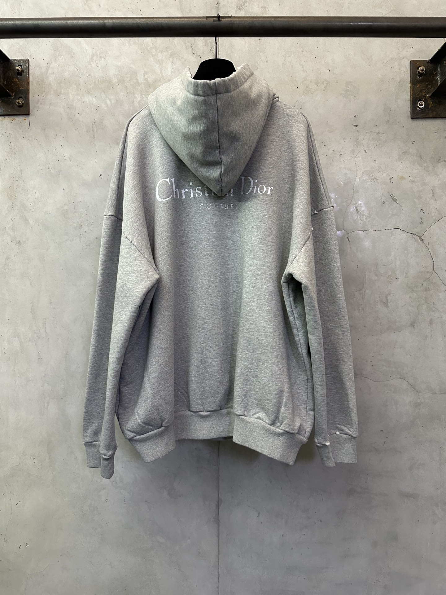 DIOR CD 디올 로고 디스트로이드 후드티 의류