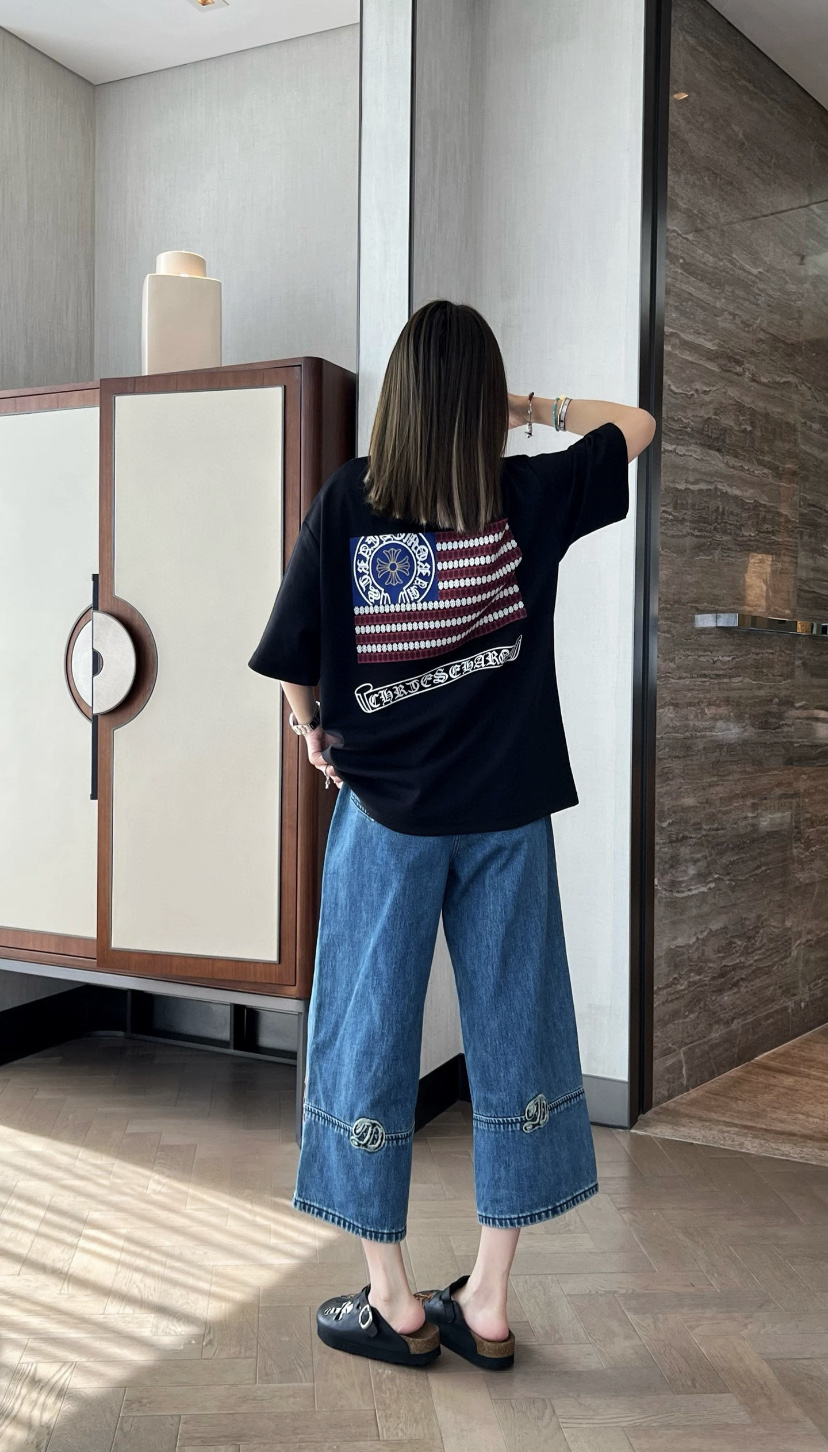 Chrome Hearts CH 크롬하츠 프린트 반팔 티셔츠 의류