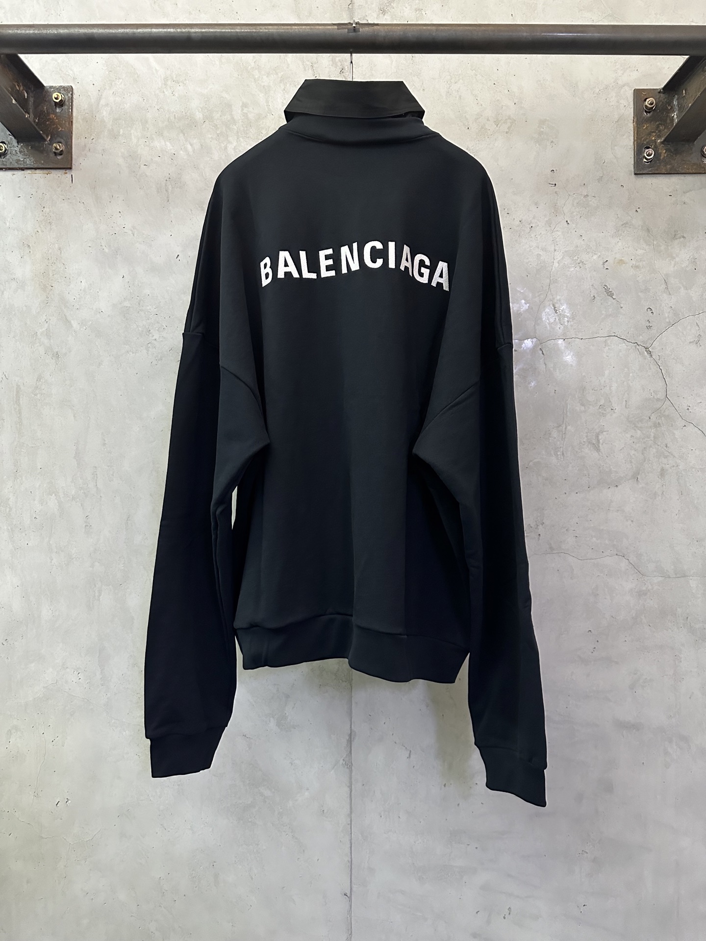 Balenciaga 발렌시아가 셔츠카라 배색 레이어드 티셔츠 의류