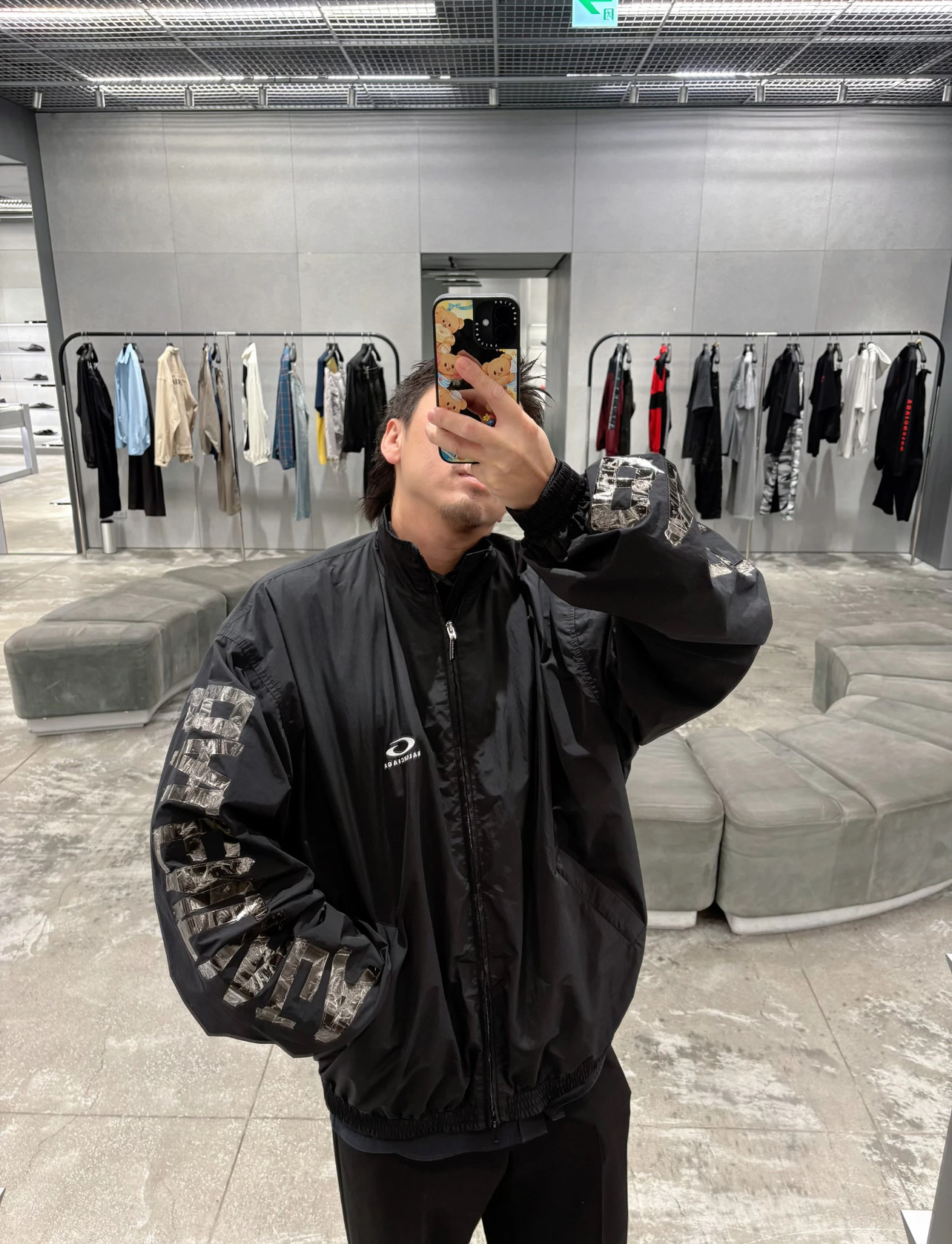 Balenciaga 발렌시아가 테이프 디테일 아우터 재킷 자켓 의류