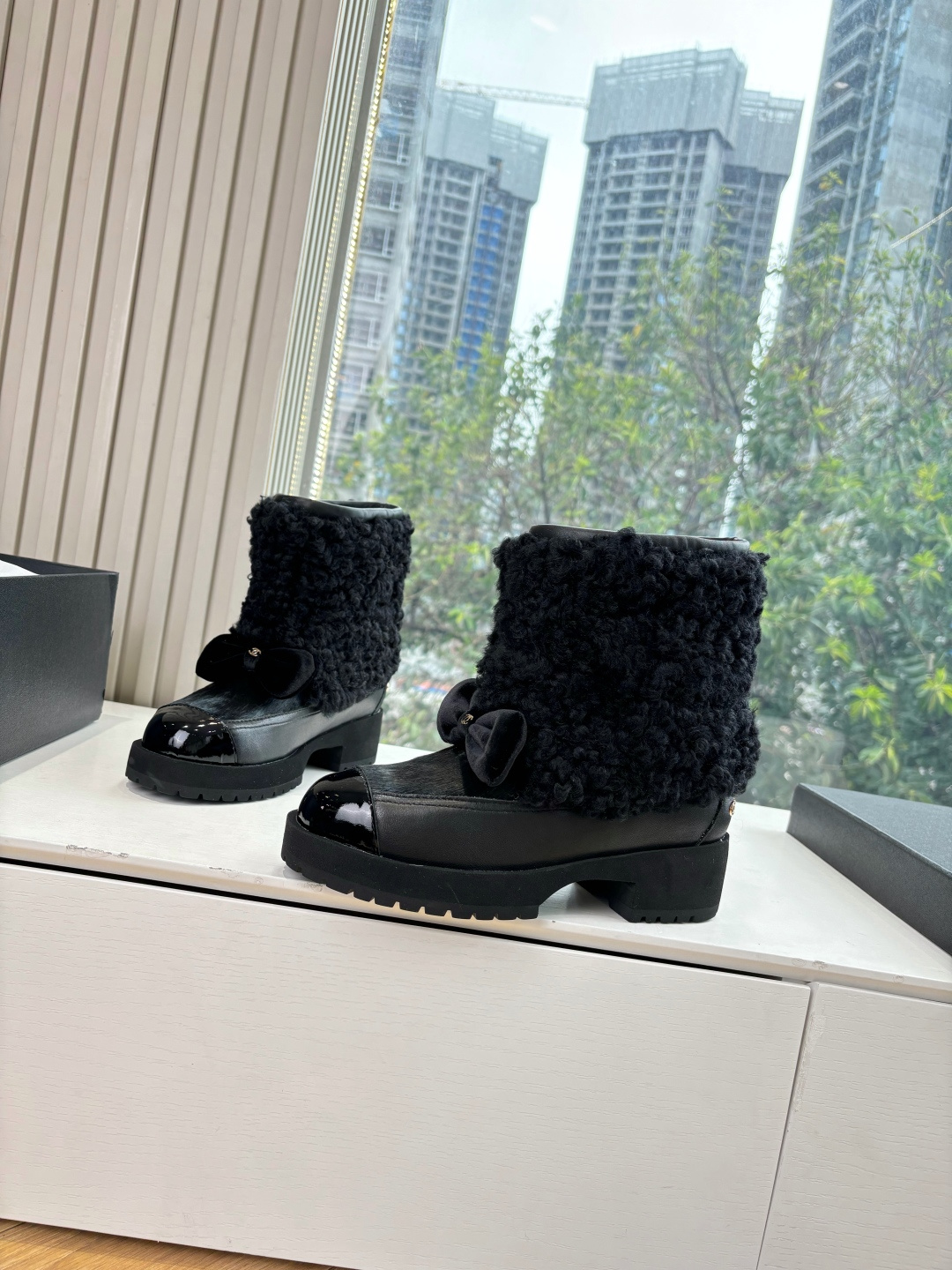 CHANEL 샤넬 스노우 부츠 신발