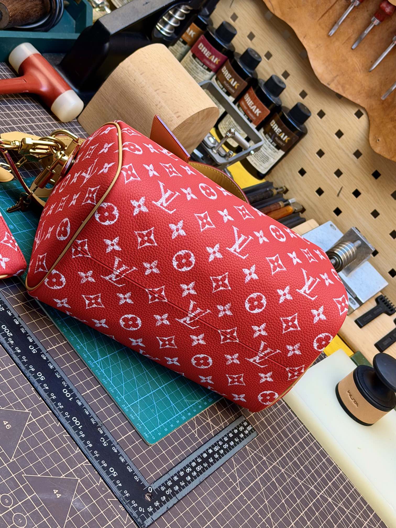 Louis Vuitton Speedy P9 Bandoulière 25 Monogram Leather LV 루이비통 가방