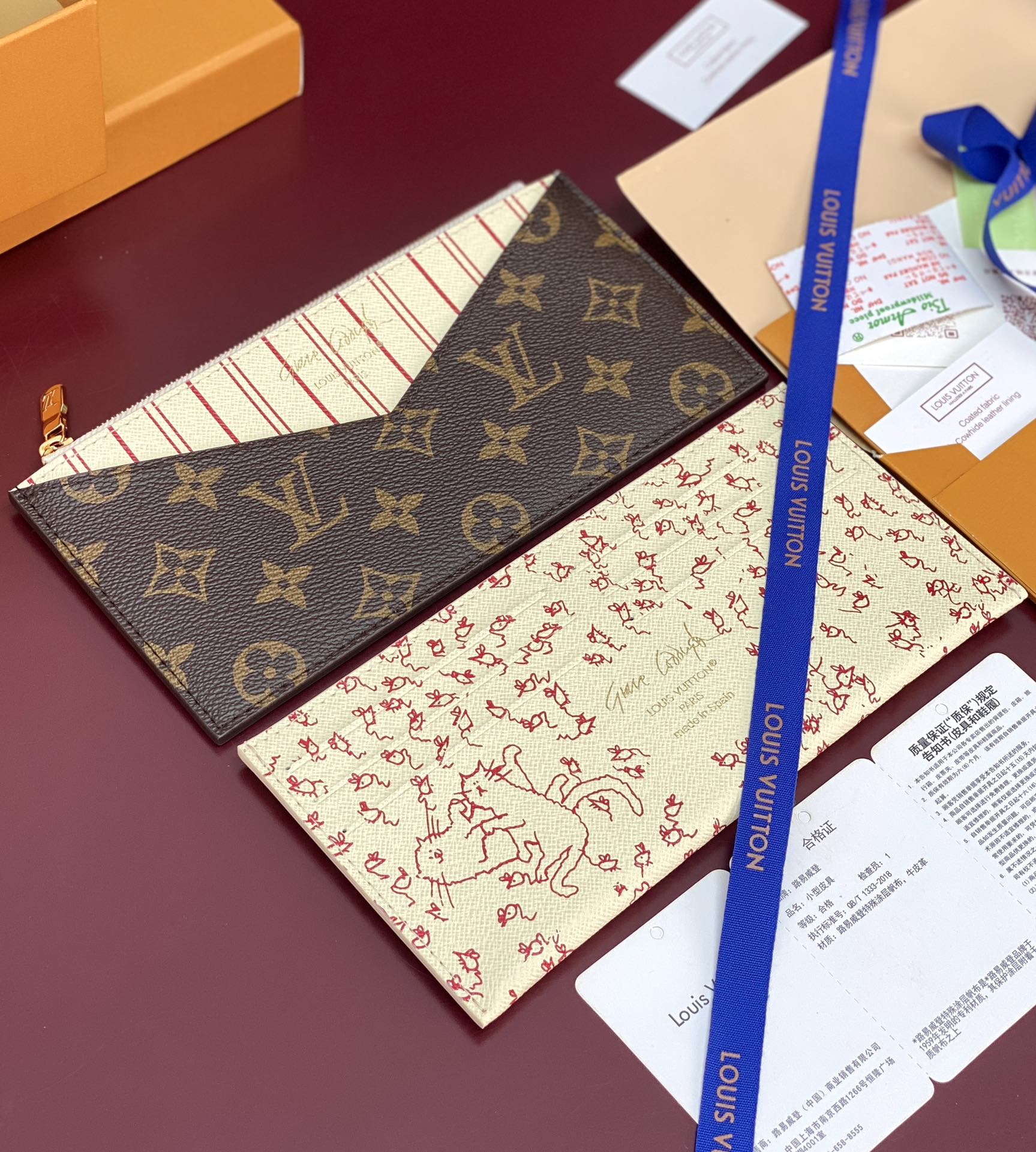 Louis Vuitton Kirigami Or Origer On Chain LV 루이비통 체인 클러치 3종 세트 가방