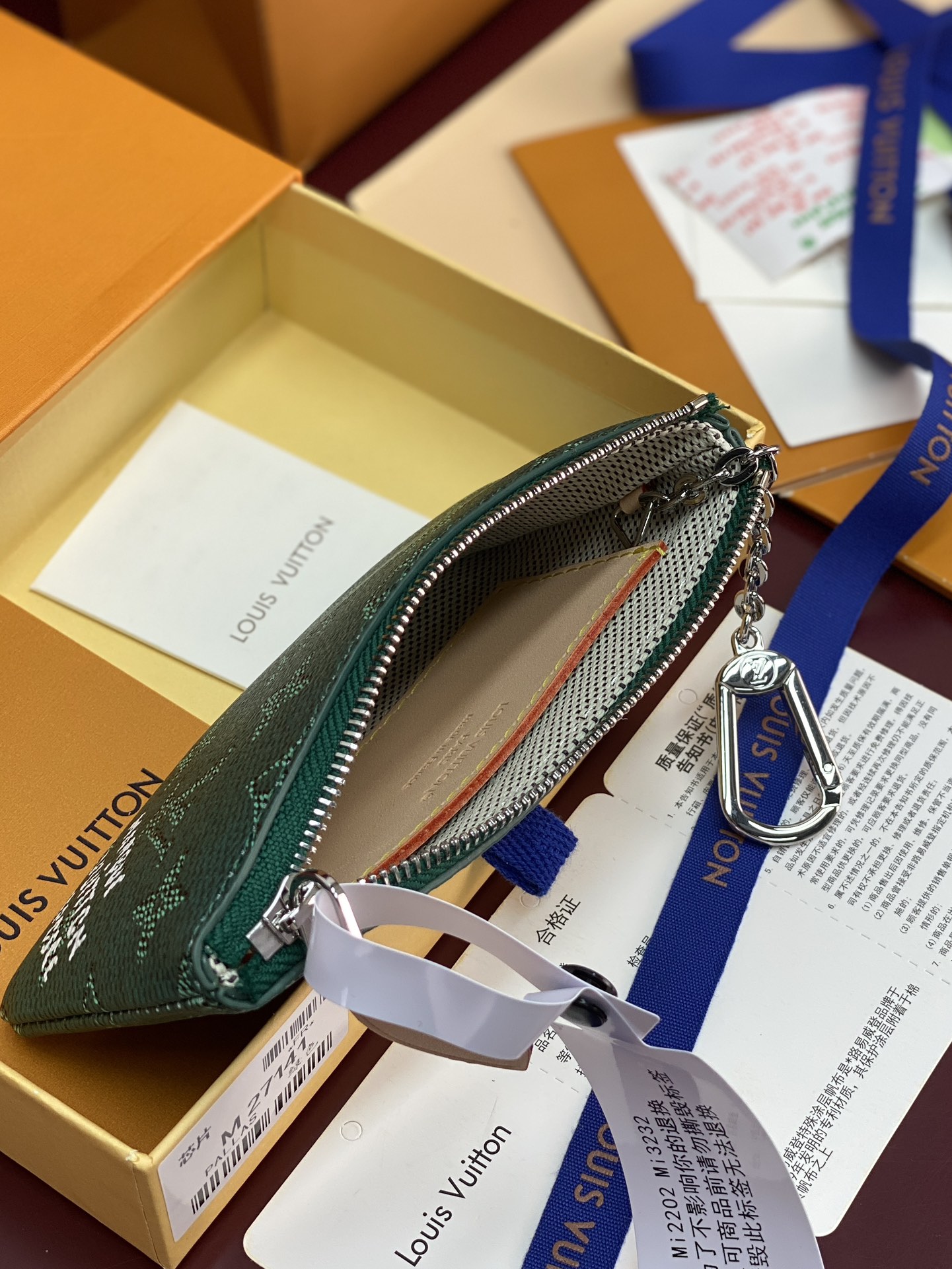 LV 스몰 키 & 코인 파우치 M27141 루이비통 지갑