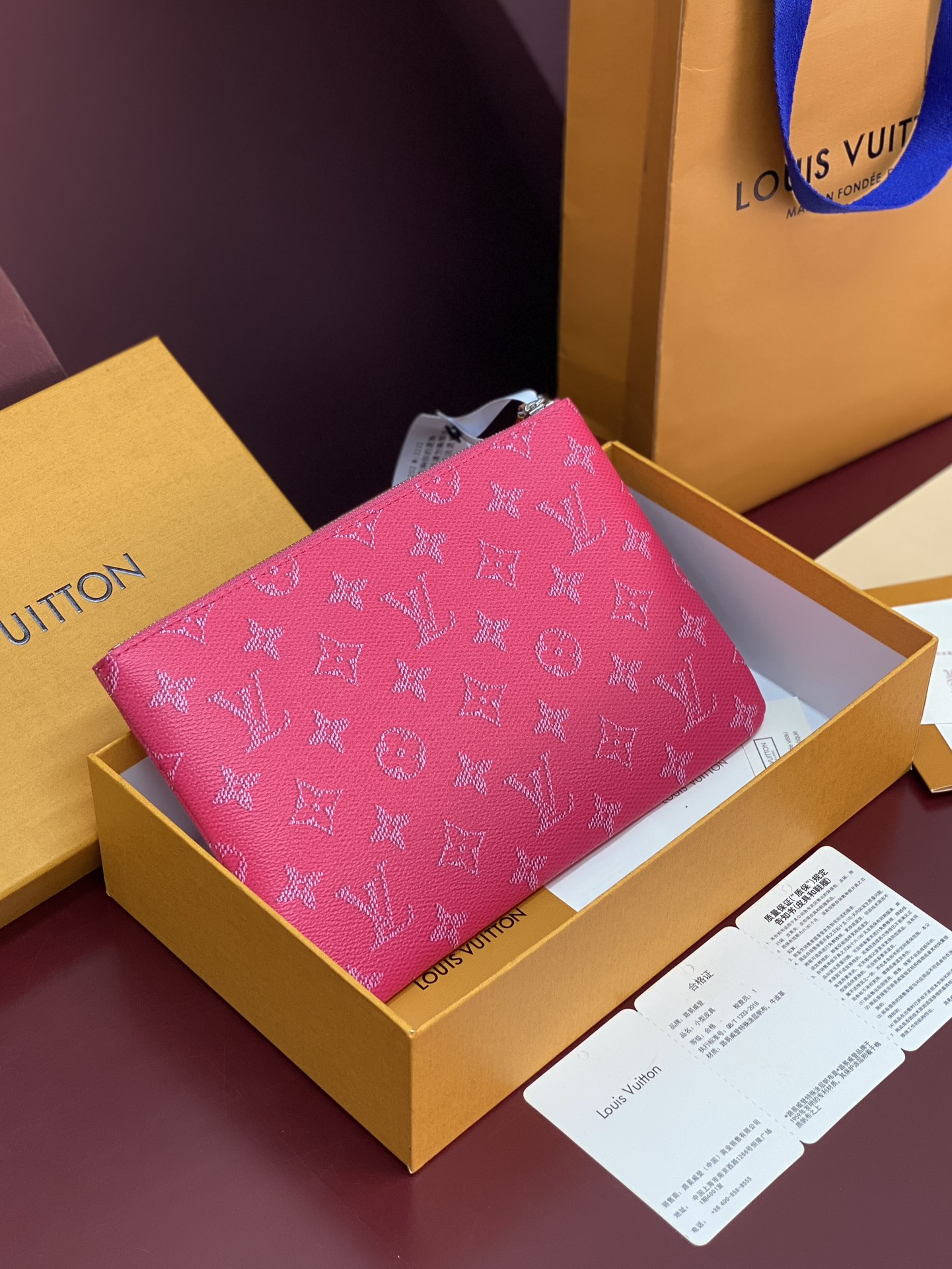 LV 루이비통 미디엄 키 & 코인 파우치 M27109 지갑