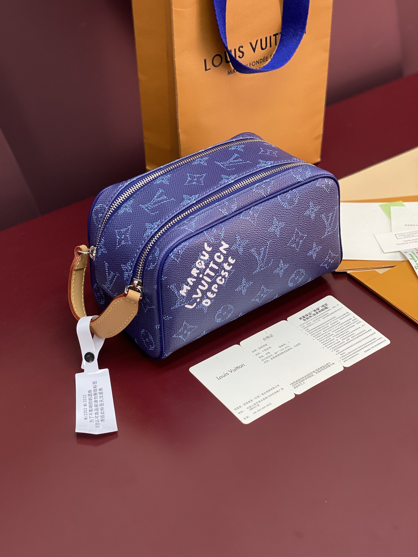 LV DOPP KIT 루이비통 미니 파우치 M27158 가방