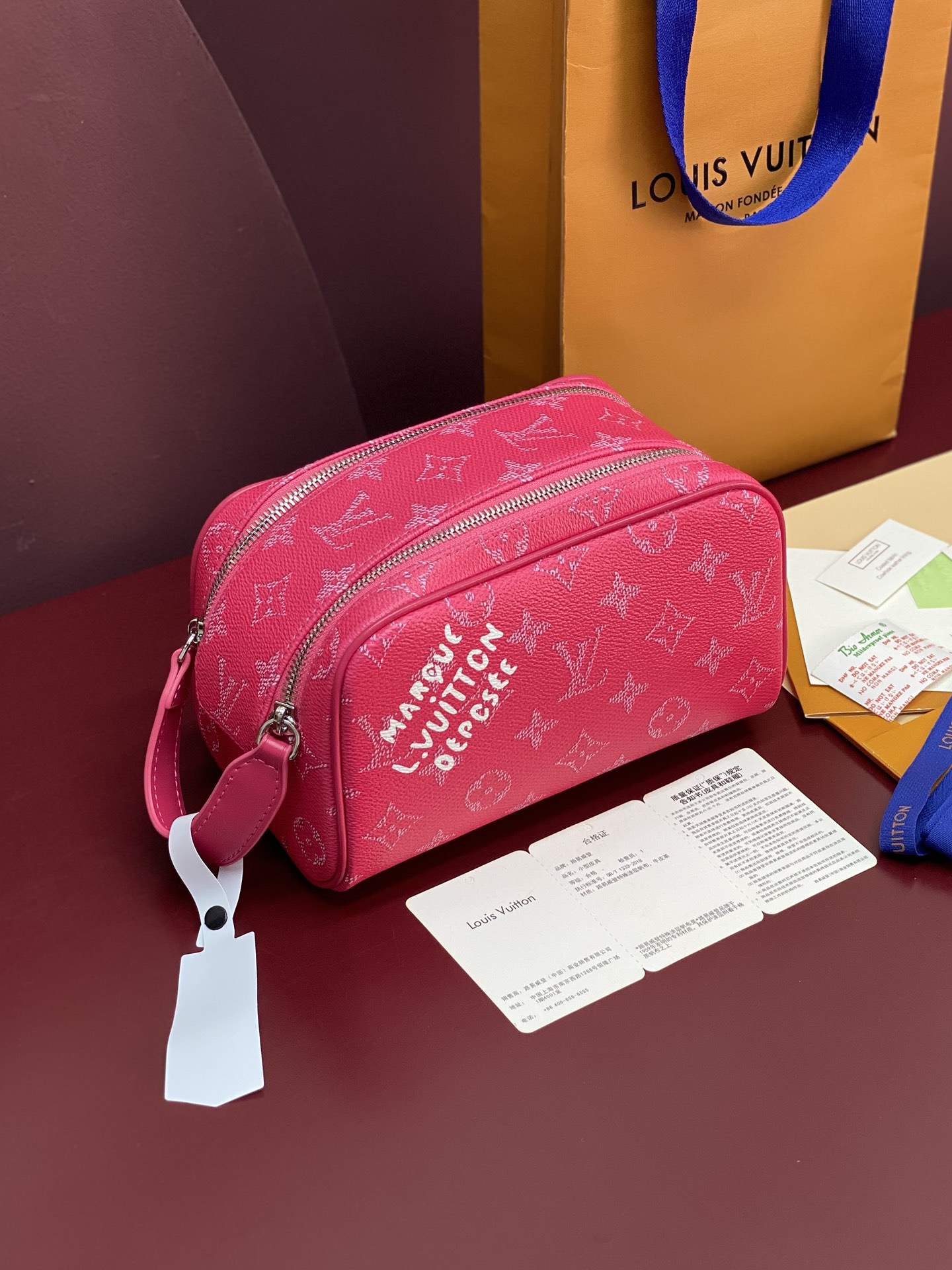 LV DOPP KIT 루이비통 미니 파우치 M27158 가방