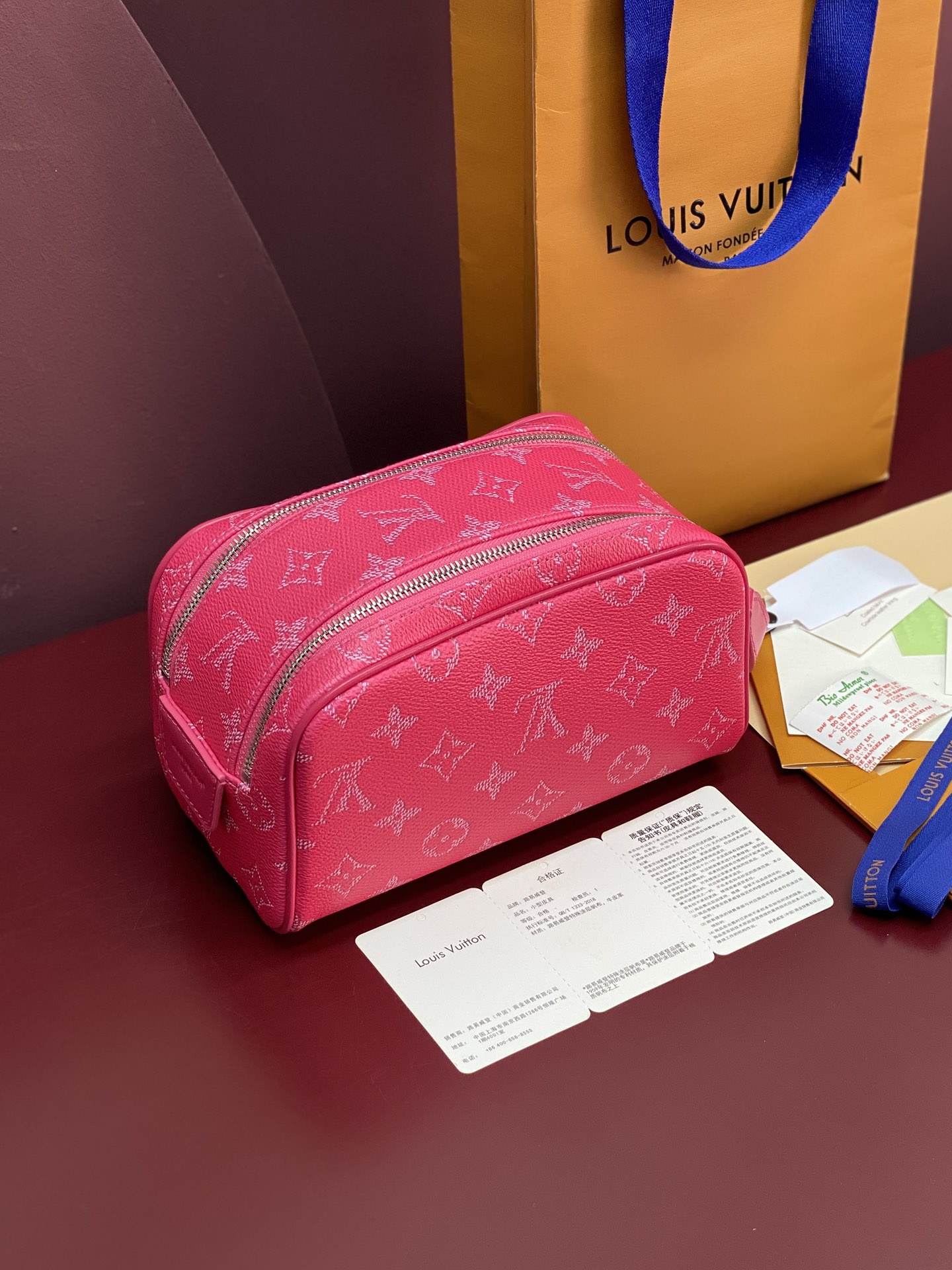 LV DOPP KIT 루이비통 미니 파우치 M27158 가방