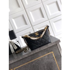 CHANEL 26C 샤넬 진주 체인 런치박스 백 숄더백 가방