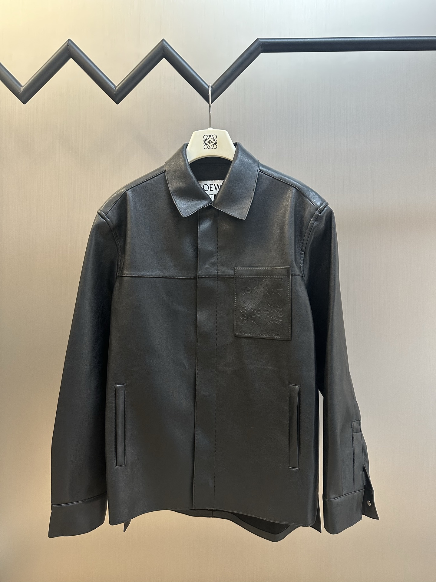 Loewe Anagram 로에베 가죽 자켓 재킷 의류