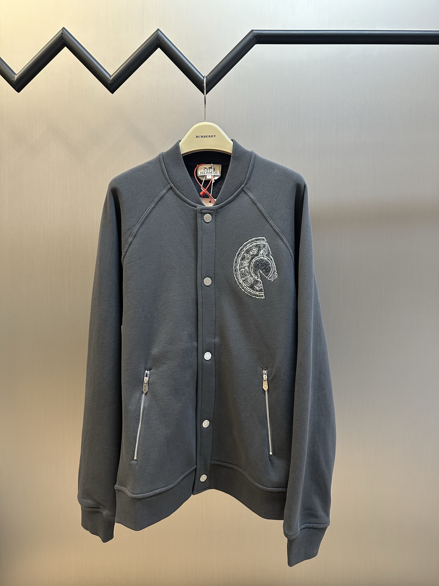 Hermes Paris 에르메스 파리 새들 스터드 패치 재킷 자켓 의류