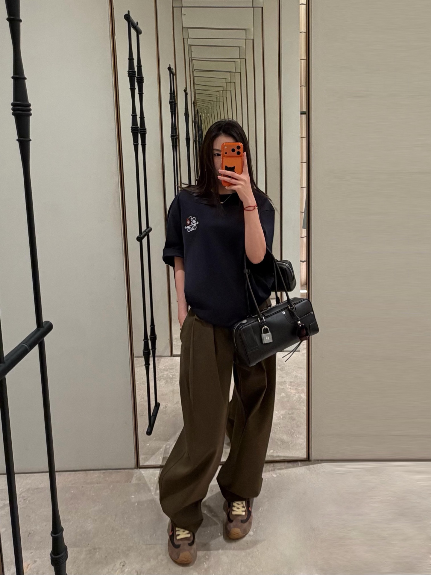 Loewe 로에베 몽키 / 버드 자수 반팔 티셔츠 의류