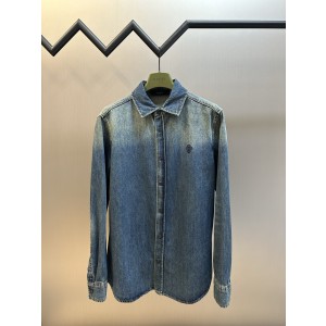 GUCCI 구찌 패밀리 크레스트 자수 셔츠 의류