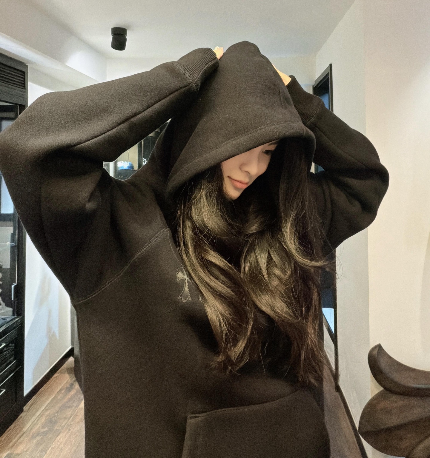 Chrome Hearts CH 크롬하츠 로고 후드티 스웨트셔츠 의류