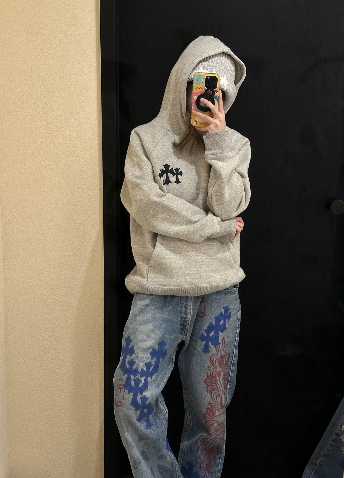 Chrome Hearts CH 크롬하츠 로고 후드티 스웨트셔츠 의류