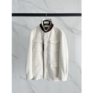 Loro Piana 로로 피아나 남성 슬림 중장 재킷 자켓 의류