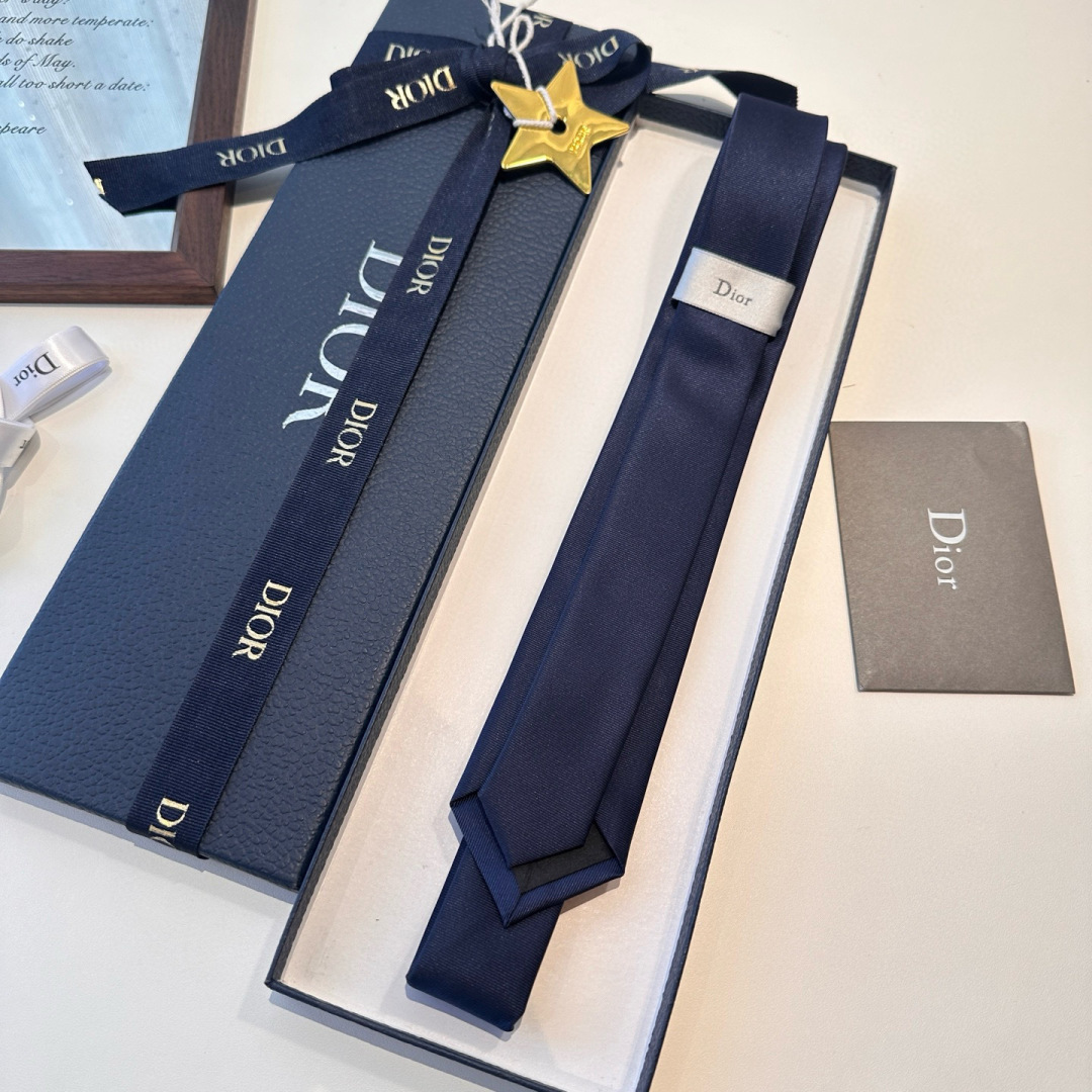Dior CD 디올 남성 로고 넥타이