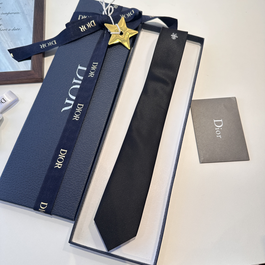 Dior CD 디올 남성 로고 넥타이