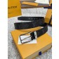 LV PONT NEUF Taurillon 루이비통 남성 벨트