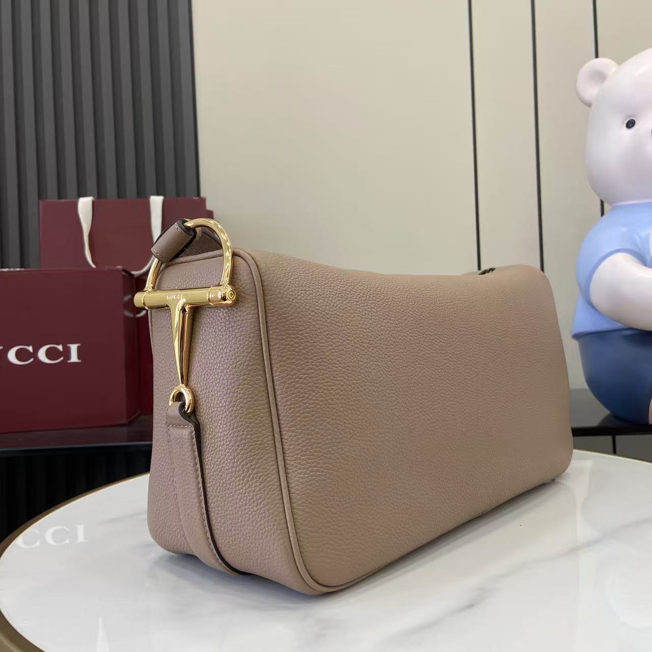 Gucci Half Horsebit 구찌 숄더백 가방 라지