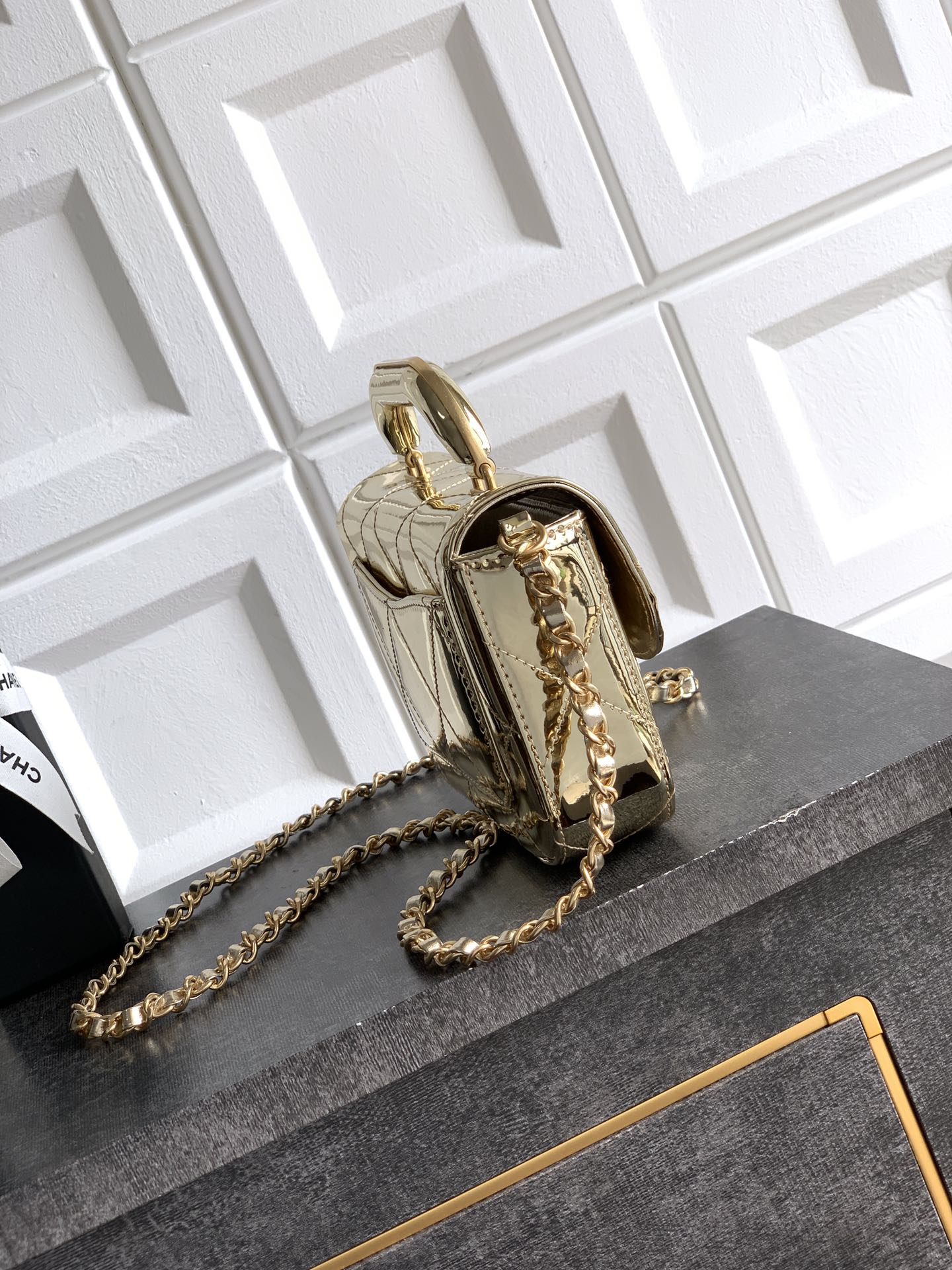 CHANEL 샤넬 골드/ 스몰 사이즈 25K 핸드백 숄더백 가방