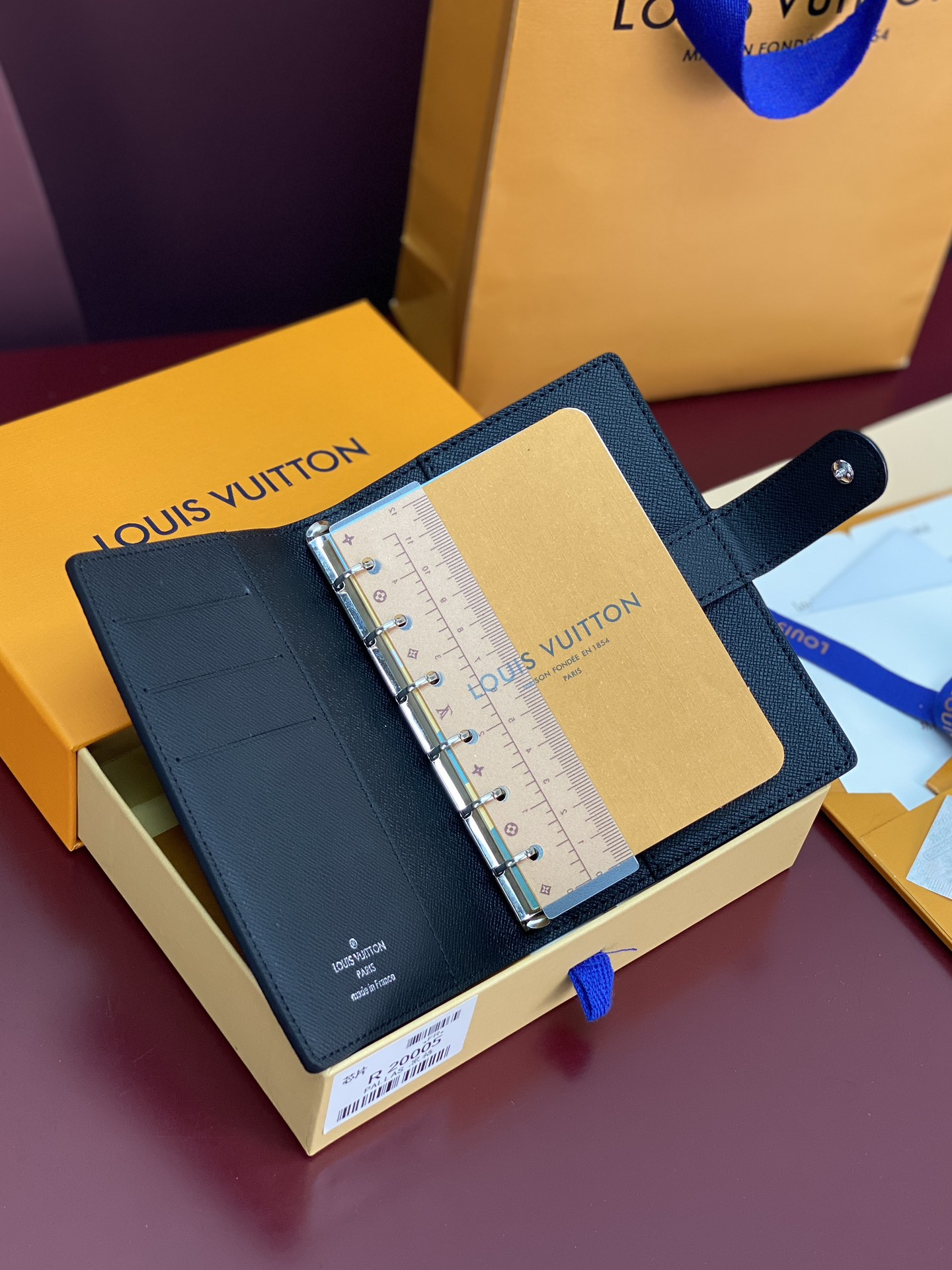 LV 루이비통 R20005 모노그램 소형 링 노트 커버 다이어리