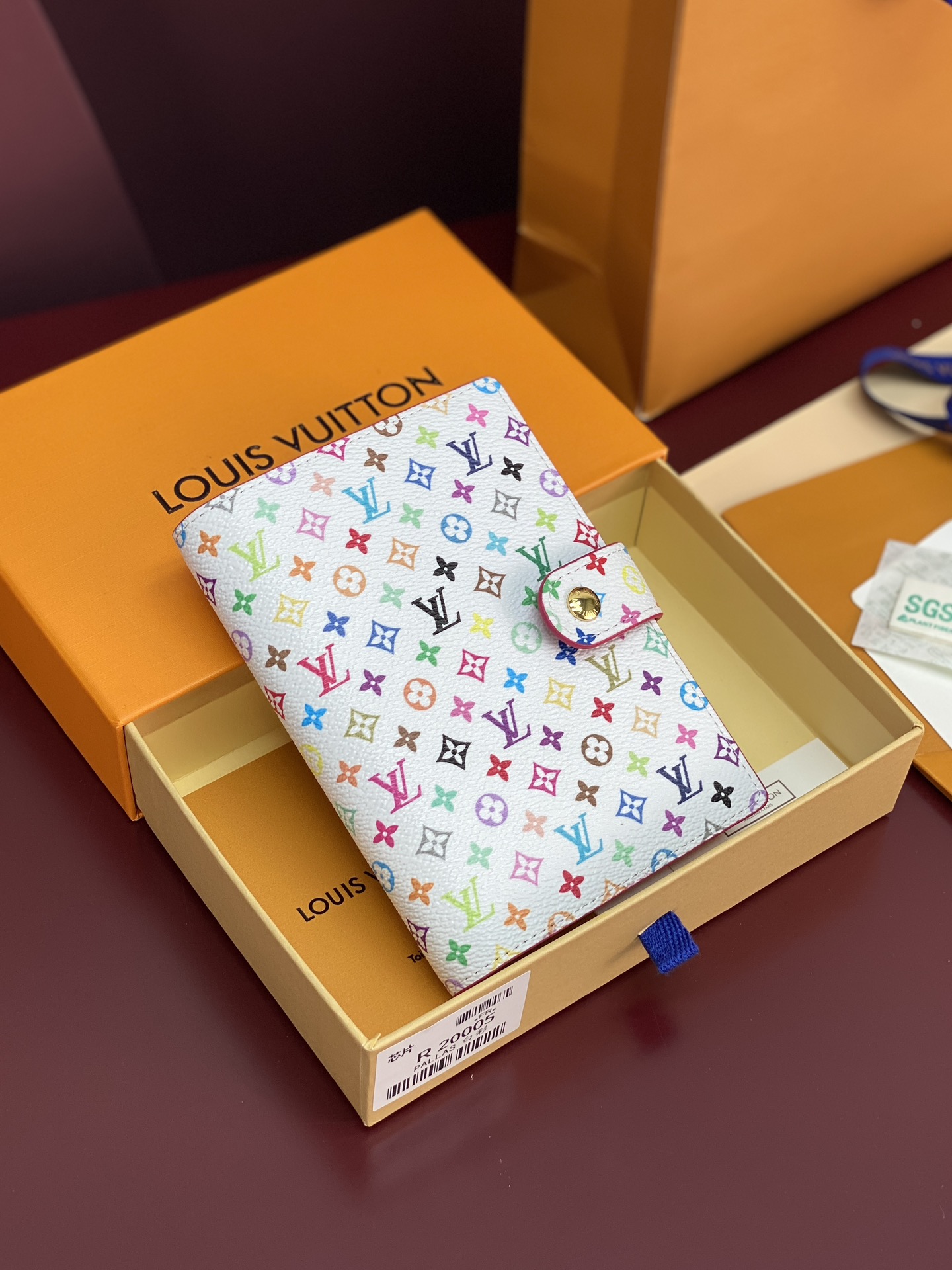 LV 루이비통 R20005 모노그램 소형 링 노트 커버 다이어리