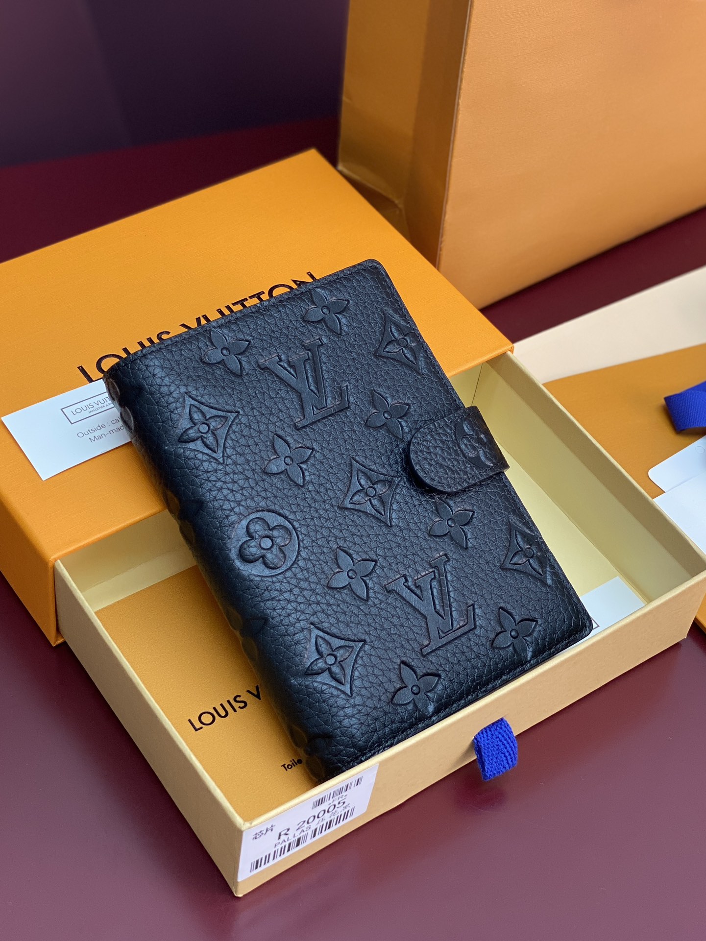 LV 루이비통 R20005 모노그램 소형 링 노트 커버 다이어리