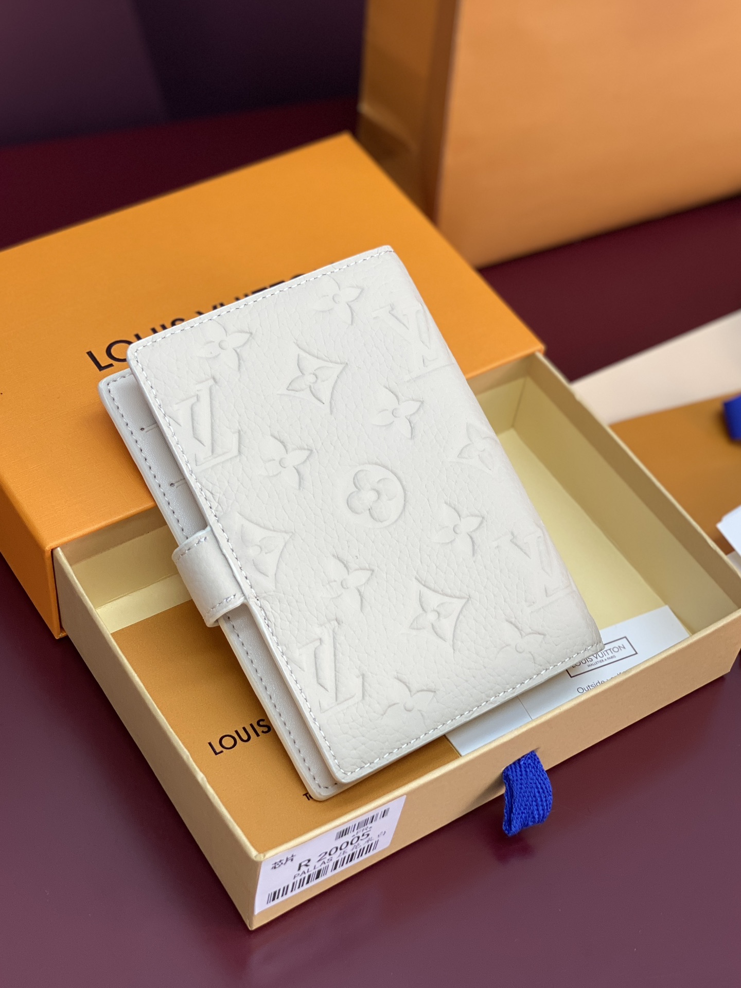 LV 루이비통 R20005 모노그램 소형 링 노트 커버 다이어리