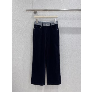 Maison Margiela MM6 메종 마르지엘라 코듀로이 캐주얼 팬츠 바지 의류