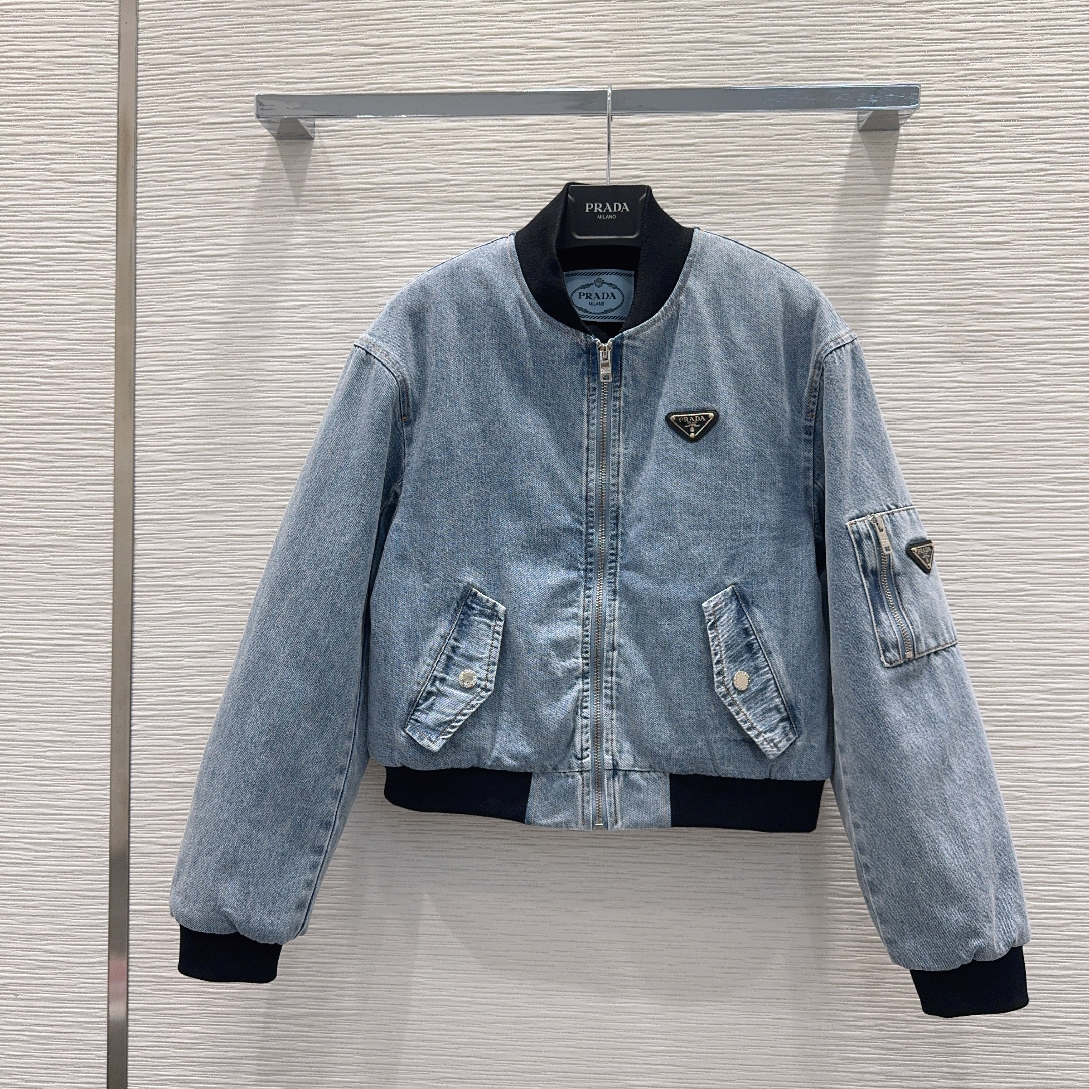 Prada 프라다 데님 코튼 자켓 재킷 의류