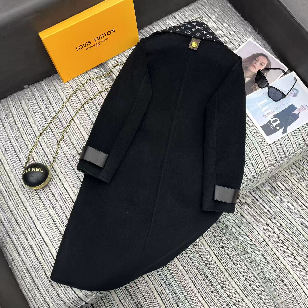 Louis Vuitton LV 루이비통 모노그램 리버시블 울 코트 의류